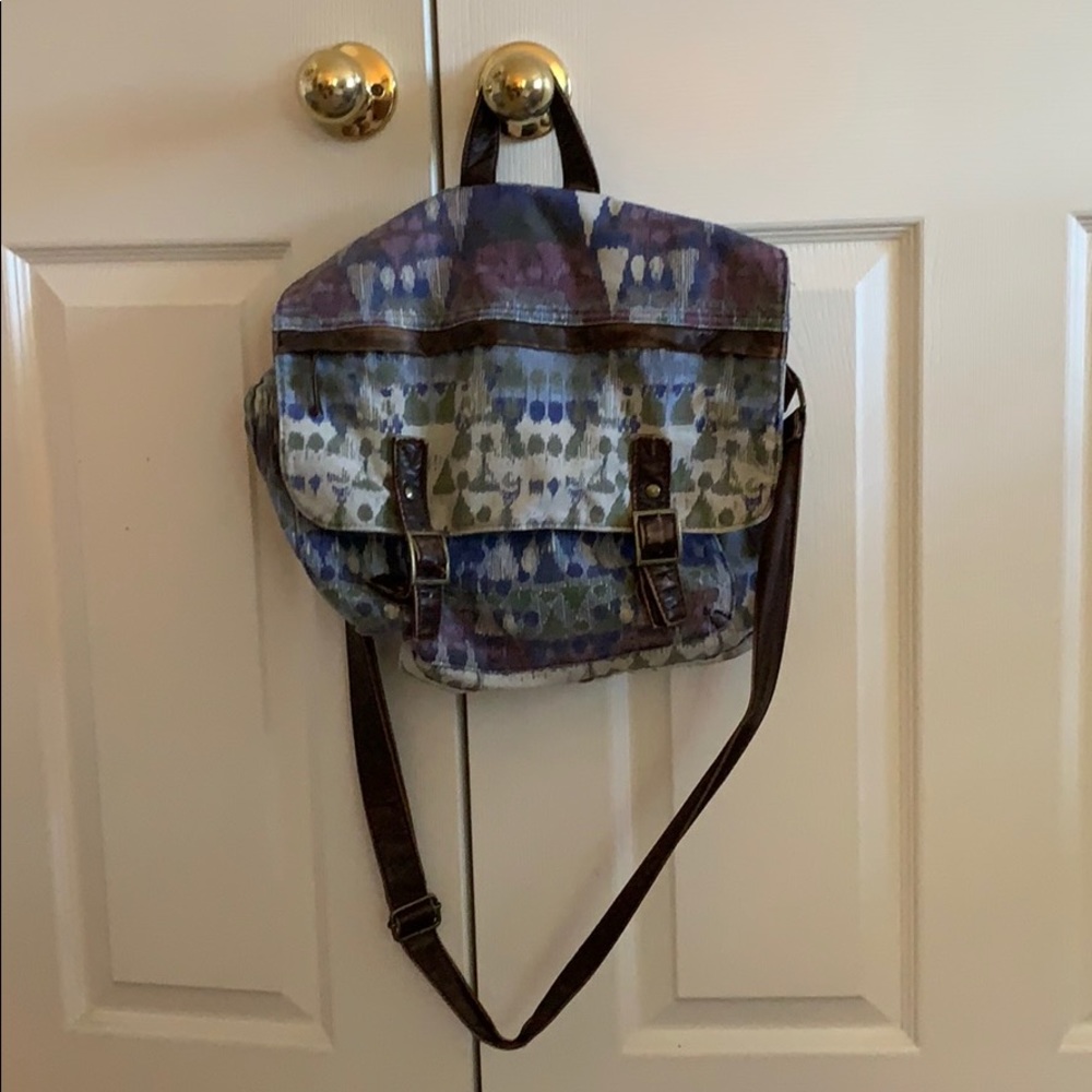 Mossimo Co Pattern Print Messenger Bag